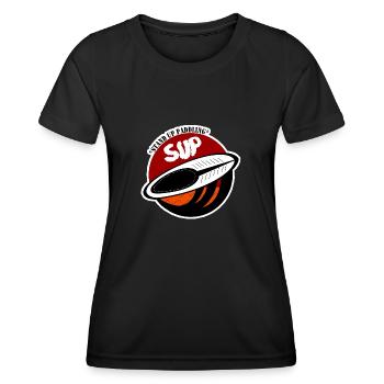 SOUPER - T-shirt sport Femme - noir - Devant - AI Model Female 172 light (172cm)