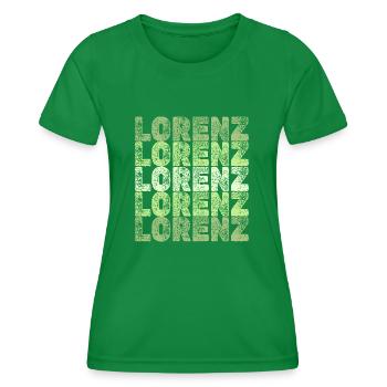 Lorenz - Women's Functional T-Shirt - kelly green - Front - AI Model Female 172 dark (172cm)
