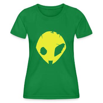 alien s1000rr - Frauen Funktions-T-Shirt - Kelly Green - Vorne - AI Model Female 172 dark (172cm)