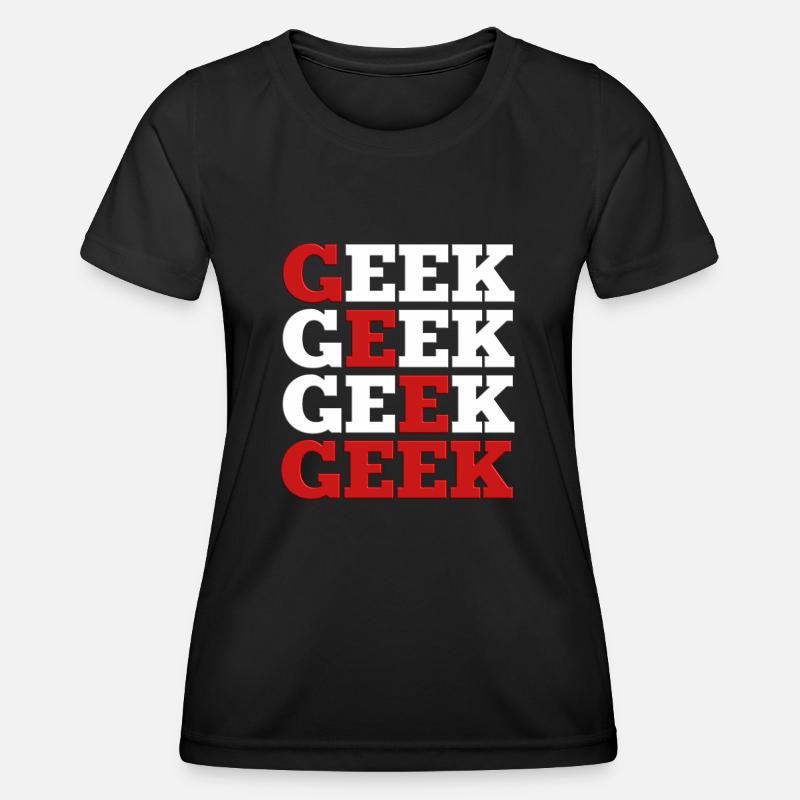 Geek - Women's Functional T-Shirt - black