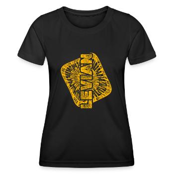 Geschenk für Levian - Frauen Funktions-T-Shirt - Schwarz - Vorne - AI Model Female 172 light (172cm)