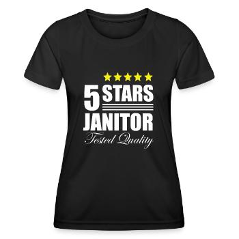 Artisan bricoleur Artisan Artisan Outil Construction - T-shirt sport Femme - noir - Devant - AI Model Female 172 light (172cm)