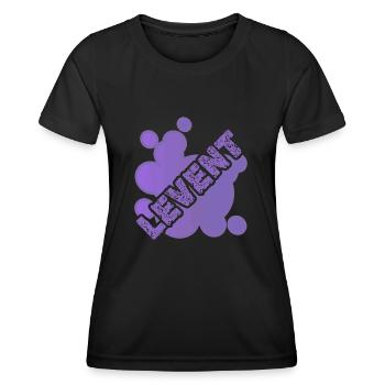 Haustier für Levent Vorname Tier - Frauen Funktions-T-Shirt - Schwarz - Vorne - AI Model Female 172 light (172cm)