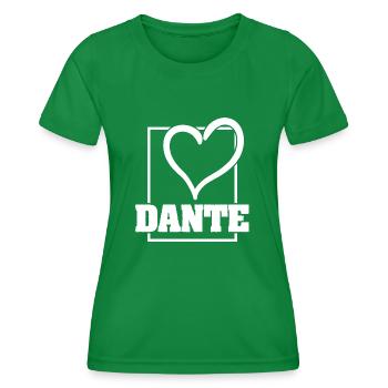 Frau Dante - Frauen Funktions-T-Shirt - Kelly Green - Vorne - AI Model Female 172 dark (172cm)