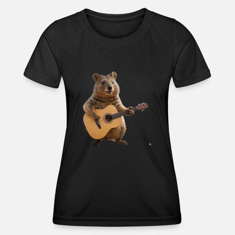 Marmot guitar - Women's Functional T-Shirt - black