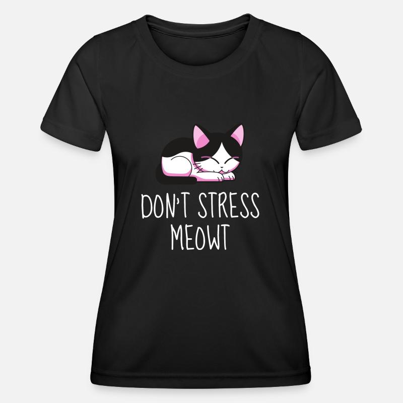 MEOWT - Women's Functional T-Shirt - black