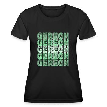 Gereon Gereon - Frauen Funktions-T-Shirt - Schwarz - Vorne - AI Model Female 172 light (172cm)