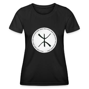 Amazigh - Women's Functional T-Shirt - black - Front - AI Model Female 172 light (172cm)