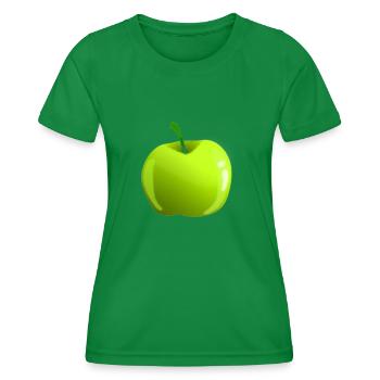 Apple - Women's Functional T-Shirt - kelly green - Front - AI Model Female 172 dark (172cm)