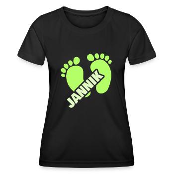 Baby Jannik - Women's Functional T-Shirt - black - Front - AI Model Female 172 light (172cm)