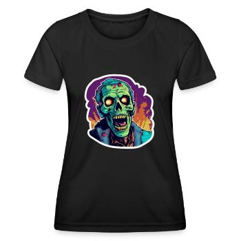 Zombie - Women's Functional T-Shirt - black - Front - AI Model Female 172 light (172cm)