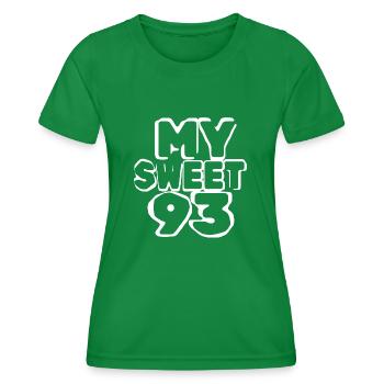 Doux 93 - T-shirt sport Femme - vert - Devant - AI Model Female 172 dark (172cm)