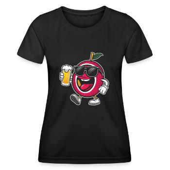 Passionsfrucht Bier - Frauen Funktions-T-Shirt - Schwarz - Vorne - AI Model Female 172 light (172cm)