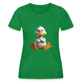 Canard grim 1 - T-shirt sport Femme - vert - Devant - AI Model Female 172 dark (172cm)