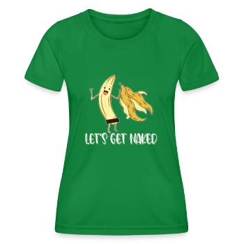 Banane - T-shirt sport Femme - vert - Devant - AI Model Female 172 dark (172cm)
