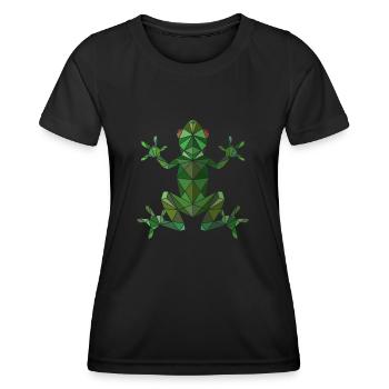 Frog - Women's Functional T-Shirt - black - Front - AI Model Female 172 light (172cm)