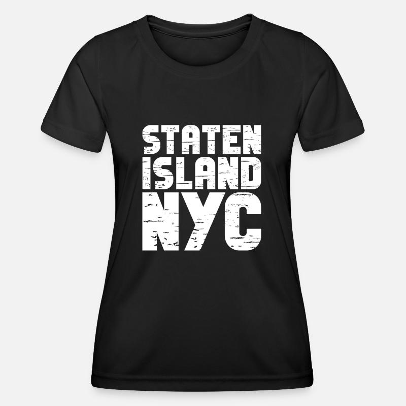 Staten Island - Women's Functional T-Shirt - black