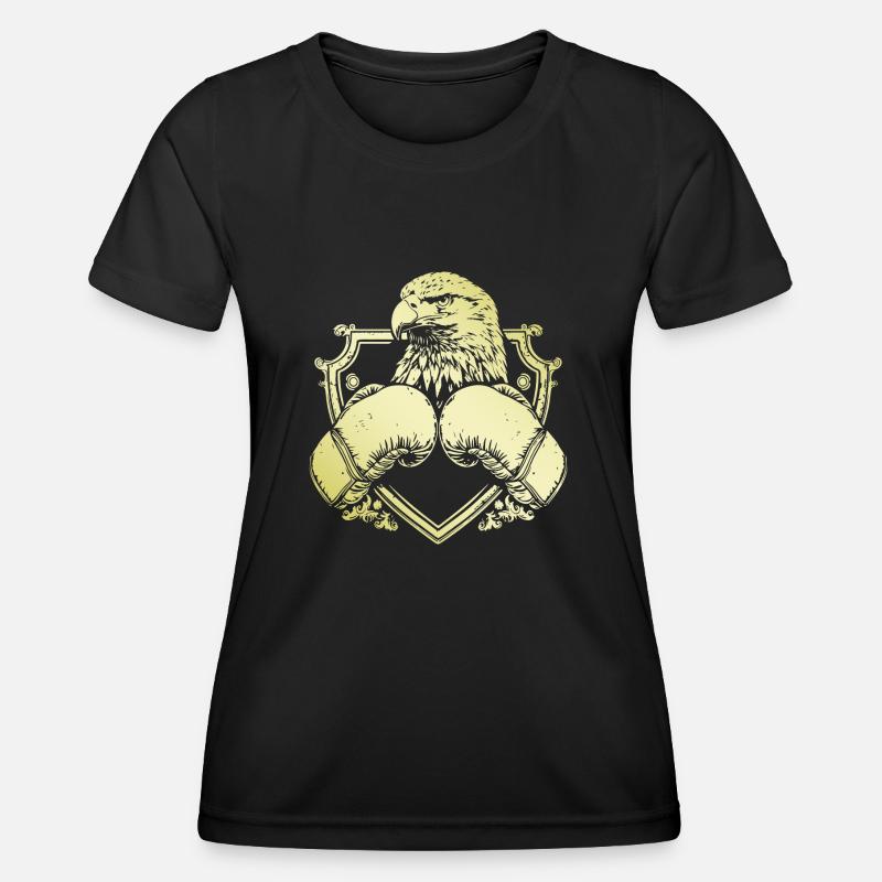 Eagle Boxer - Women's Functional T-Shirt - black