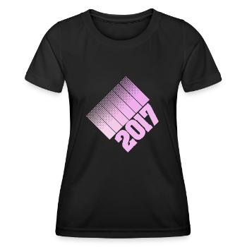 Maman 2017 - T-shirt sport Femme - noir - Devant - AI Model Female 172 light (172cm)