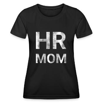 Personalwesen HR Mama - Frauen Funktions-T-Shirt - Schwarz - Vorne - AI Model Female 172 light (172cm)