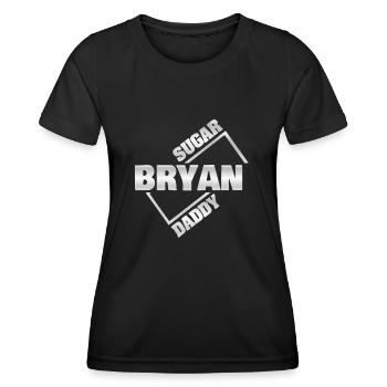 Sugar Daddy Sugardaddy Bryan - Frauen Funktions-T-Shirt - Schwarz - Vorne - AI Model Female 172 light (172cm)