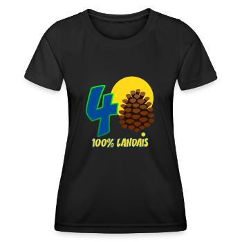 Landes - Landais - Women's Functional T-Shirt - black - Front - AI Model Female 172 light (172cm)
