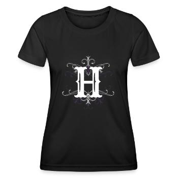 Letter H Letter H - Women's Functional T-Shirt - black - Front - AI Model Female 172 light (172cm)
