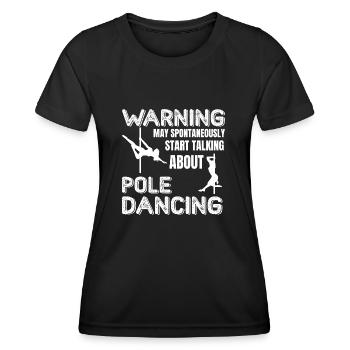 Dancing Dance Music - Frauen Funktions-T-Shirt - Schwarz - Vorne - AI Model Female 172 light (172cm)