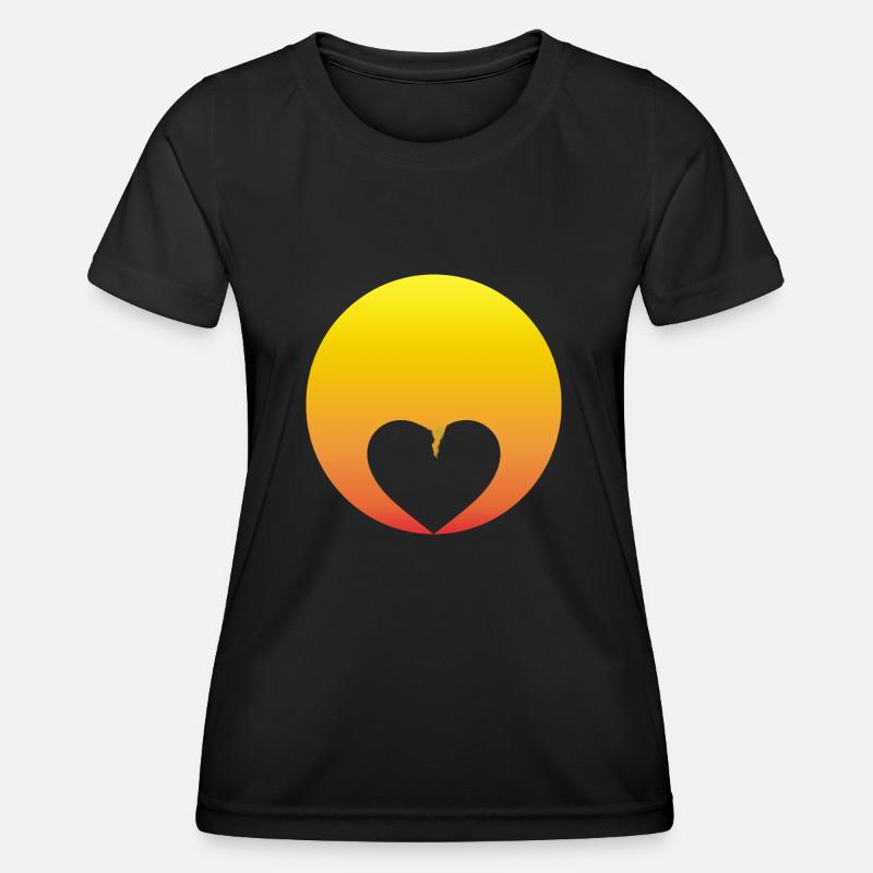 Cuttingheart - Women's Functional T-Shirt - black