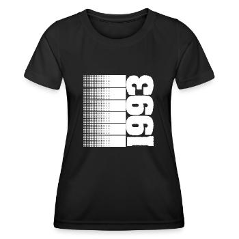Hobby Leisure Year 1993 - Women's Functional T-Shirt - black - Front - AI Model Female 172 light (172cm)