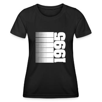 1995 - Women's Functional T-Shirt - black - Front - AI Model Female 172 light (172cm)