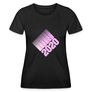 Papa 2020 - Frauen Funktions-T-Shirt - Schwarz - Vorne - AI Model Female 172 light (172cm)