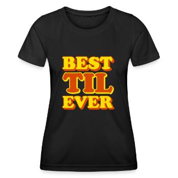 Til Vorname Lustiges Geschenk - Frauen Funktions-T-Shirt - Schwarz - Vorne - AI Model Female 172 light (172cm)