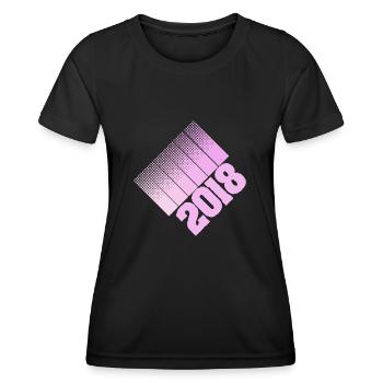 Parents 2018 - Women's Functional T-Shirt - black - Front - AI Model Female 172 light (172cm)