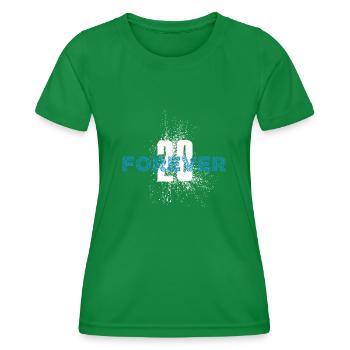 Forever 28 - Frauen Funktions-T-Shirt - Kelly Green - Vorne - AI Model Female 172 dark (172cm)