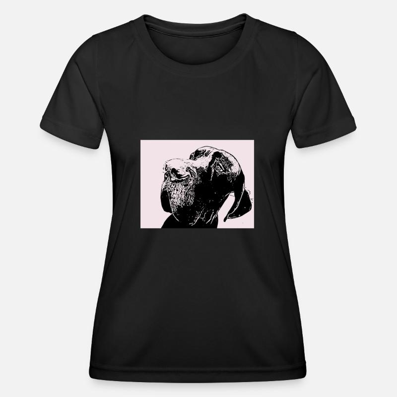 Great Dane - Women's Functional T-Shirt - black