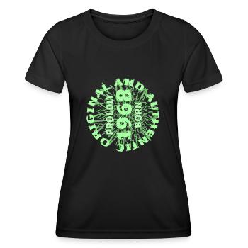Hobby 1968 - Frauen Funktions-T-Shirt - Schwarz - Vorne - AI Model Female 172 light (172cm)