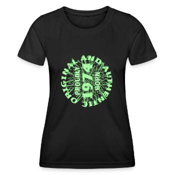 Hobby 1974 - Frauen Funktions-T-Shirt - Schwarz - Vorne - AI Model Female 172 light (172cm)
