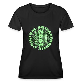 1992 - Women's Functional T-Shirt - black - Front - AI Model Female 172 light (172cm)