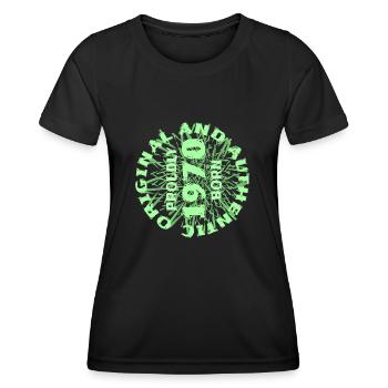 Geburtstag 1970 - Frauen Funktions-T-Shirt - Schwarz - Vorne - AI Model Female 172 light (172cm)