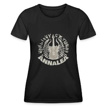 Gift for Annalea - Women's Functional T-Shirt - black - Front - AI Model Female 172 light (172cm)
