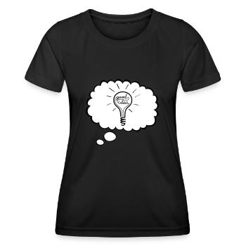 Gute Idee - Frauen Funktions-T-Shirt - Schwarz - Vorne - AI Model Female 172 light (172cm)