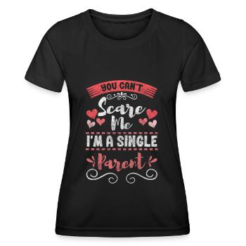 Eltern Kinder Verantwortung - Frauen Funktions-T-Shirt - Schwarz - Vorne - AI Model Female 172 light (172cm)
