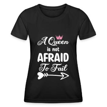 Frauen Power Frauenrechte - Frauen Funktions-T-Shirt - Schwarz - Vorne - AI Model Female 172 light (172cm)