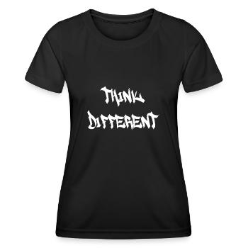 Geld Motivation Profit Gewinn Performance Rendite - Frauen Funktions-T-Shirt - Schwarz - Vorne - AI Model Female 172 light (172cm)