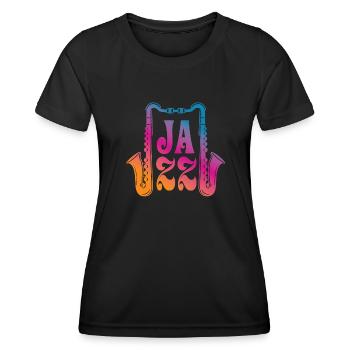 Jazz - Women's Functional T-Shirt - black - Front - AI Model Female 172 light (172cm)