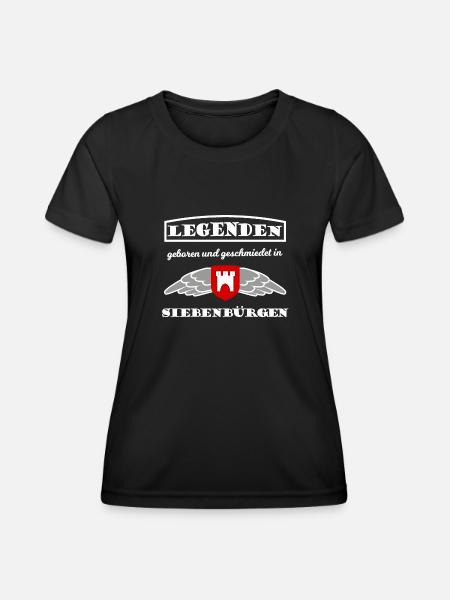 Mythos aus Siebenbürgen - Frauen Funktions-T-Shirt - Schwarz