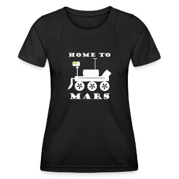 The Journey to All - Women's Functional T-Shirt - black - Front - AI Model Female 172 light (172cm)