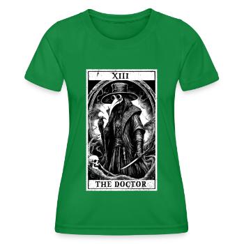 Tarot-Arzt - Frauen Funktions-T-Shirt - Kelly Green - Vorne - AI Model Female 172 dark (172cm)