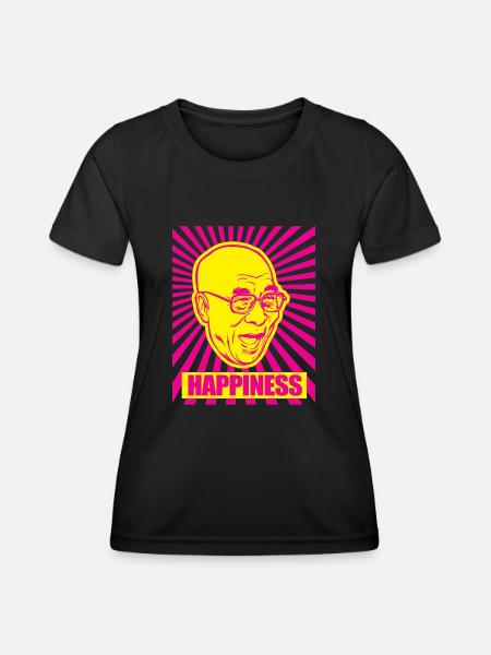 Dalai Blade Glück - Frauen Funktions-T-Shirt - Schwarz